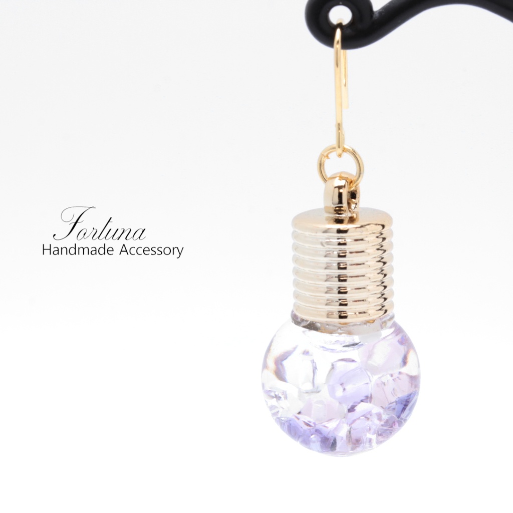 電球ソーダ~5 flavors~(914) ピアス/イヤリング/ノンホールピアス/樹脂ピアス