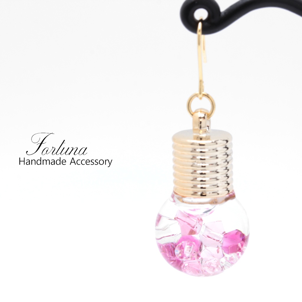 電球ソーダ~5 flavors~(914) ピアス/イヤリング/ノンホールピアス/樹脂ピアス