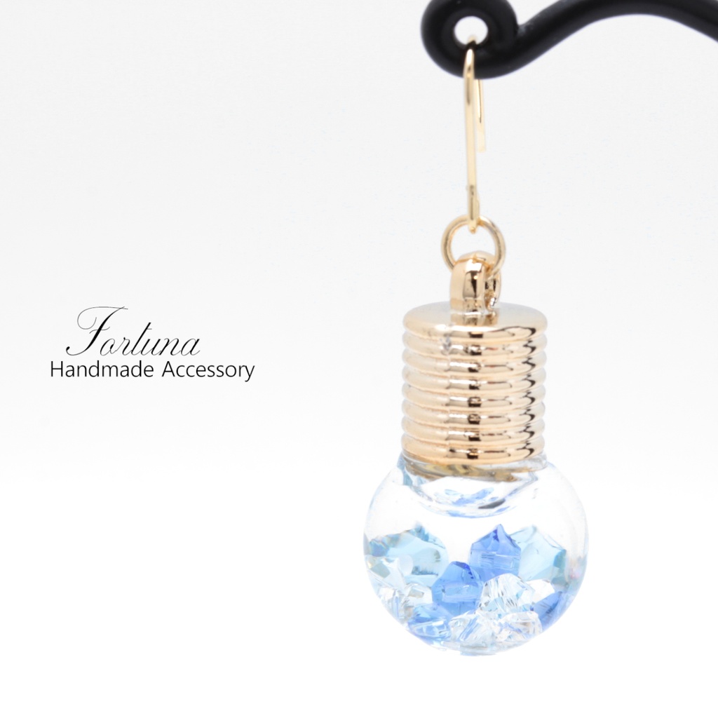 電球ソーダ~5 flavors~(914) ピアス/イヤリング/ノンホールピアス/樹脂ピアス