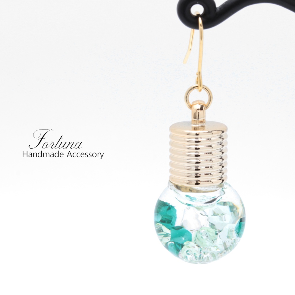 電球ソーダ~5 flavors~(914) ピアス/イヤリング/ノンホールピアス/樹脂ピアス