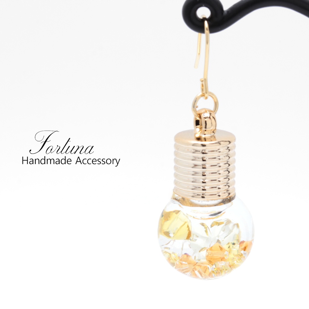 電球ソーダ~5 flavors~(914) ピアス/イヤリング/ノンホールピアス/樹脂ピアス