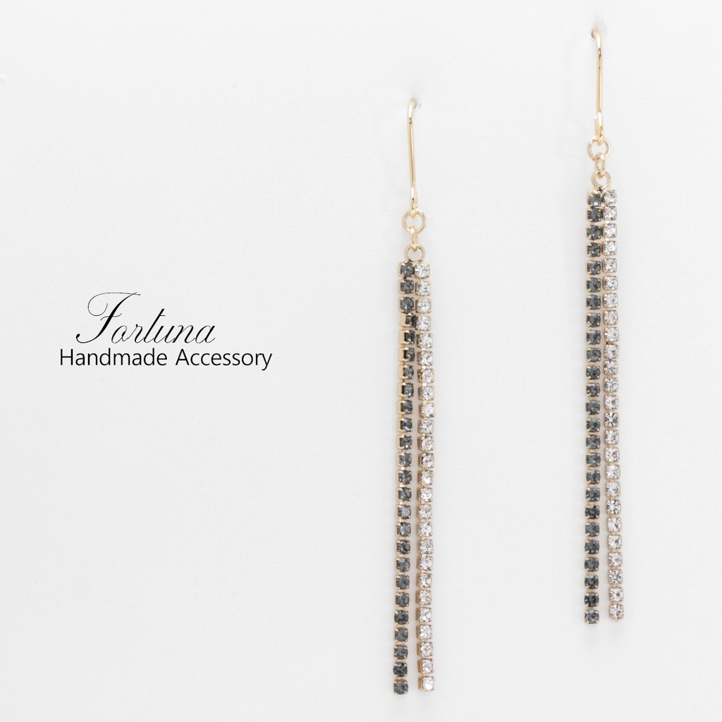 Rhinestone(942) ピアス/イヤリング/ノンホールピアス/樹脂ピアス