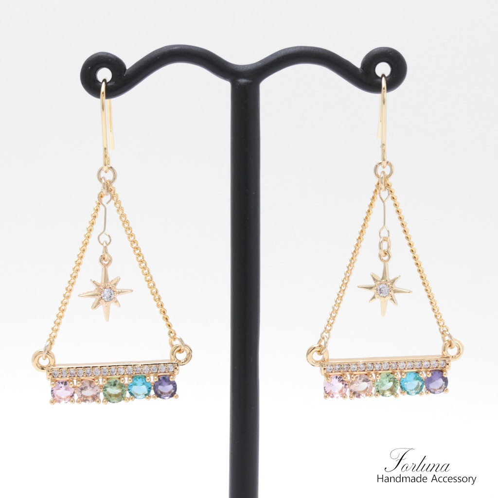 夜の遊園地(945) ピアス/イヤリング/ノンホールピアス/樹脂ピアス