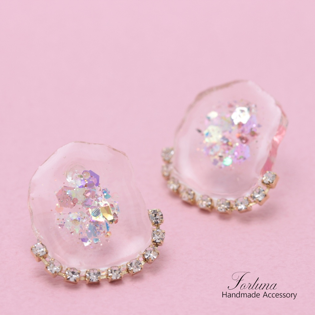 kirakira(1046) ピアス/ノンホールピアス/樹脂ピアス