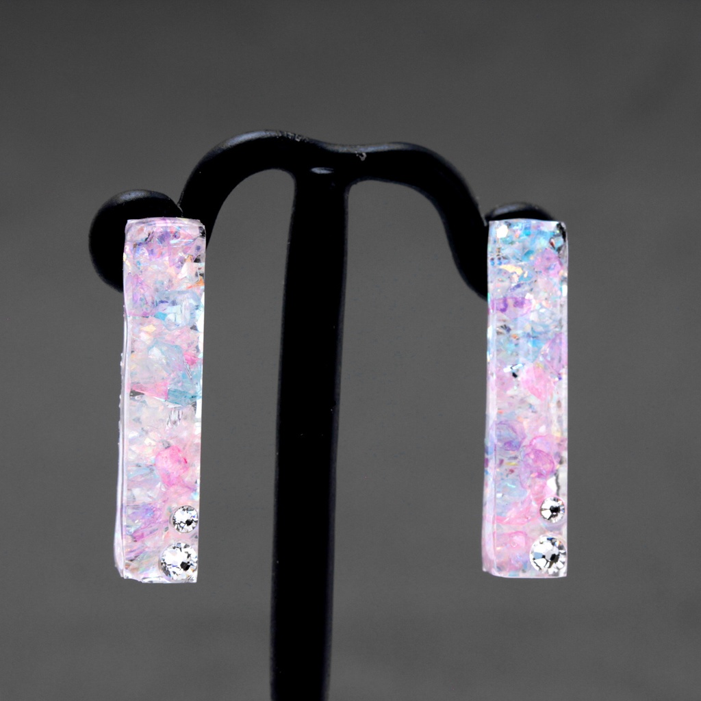 Pastel Jewel①(1212) ピアス/ノンホールピアス/樹脂ピアス