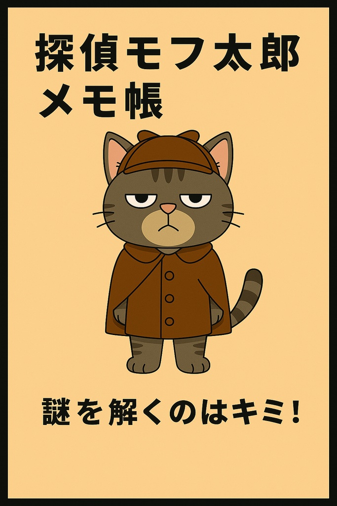 探偵モフ太郎メモ帳（無料配布版）