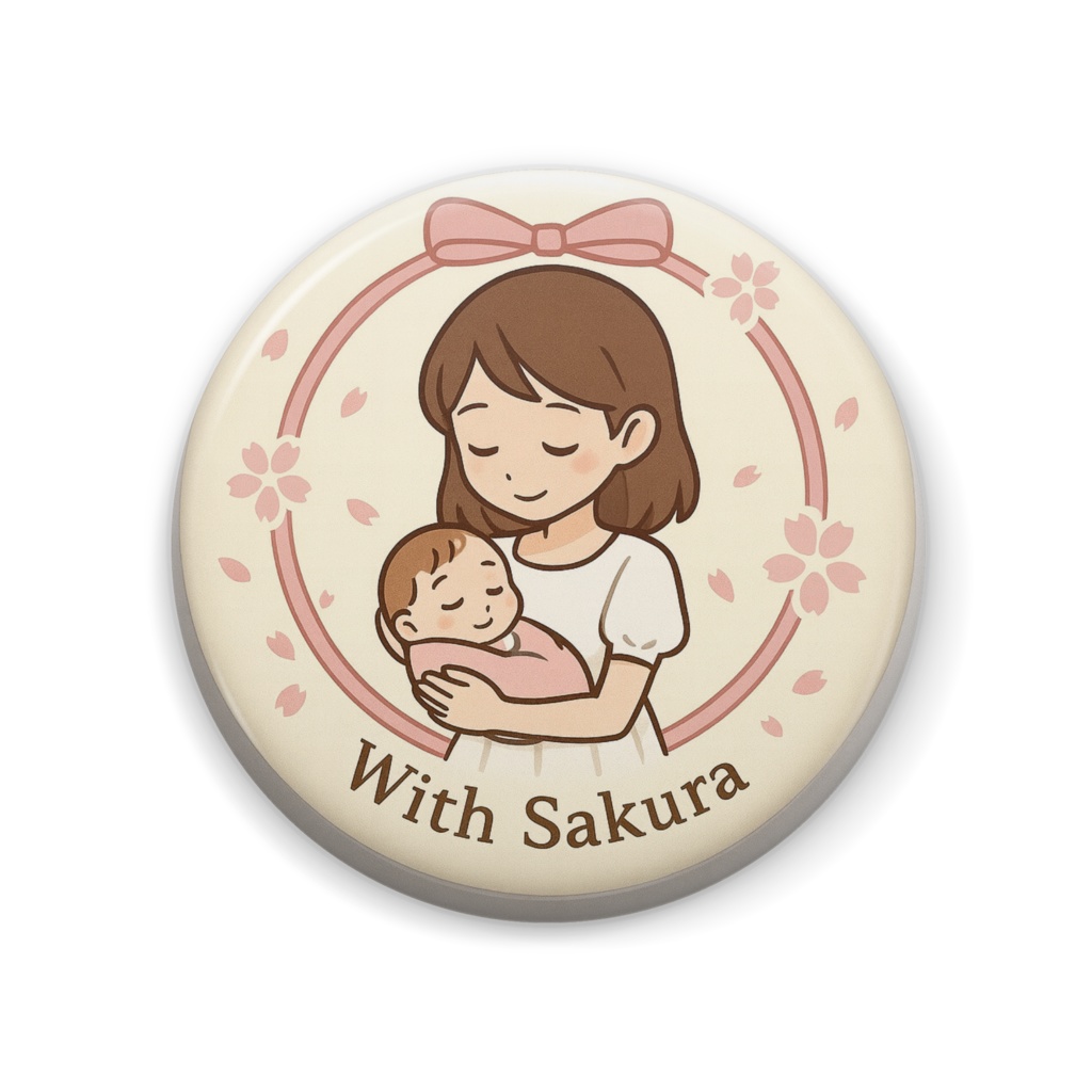 見守り缶バッジ