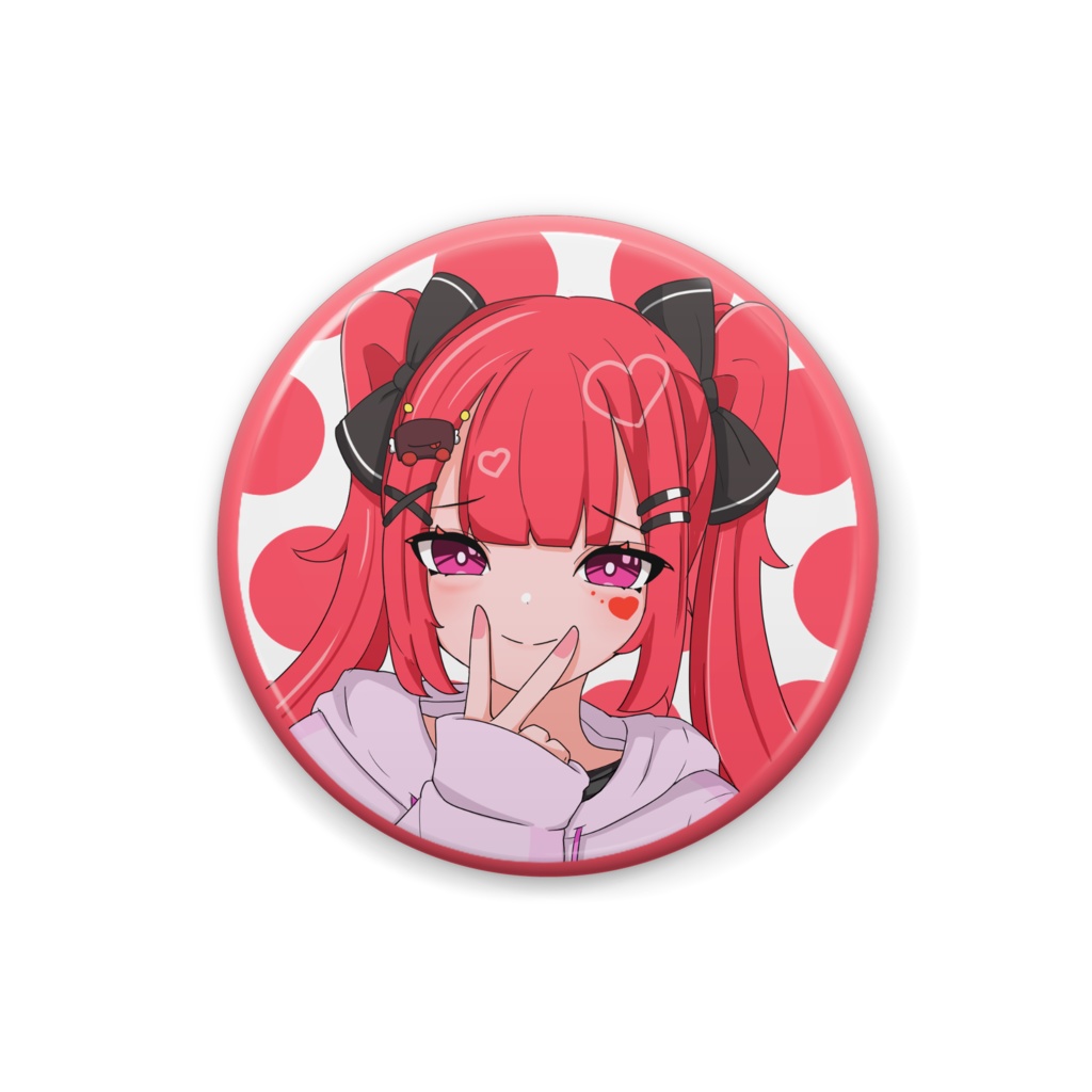 もえちゃん(缶バッジ)