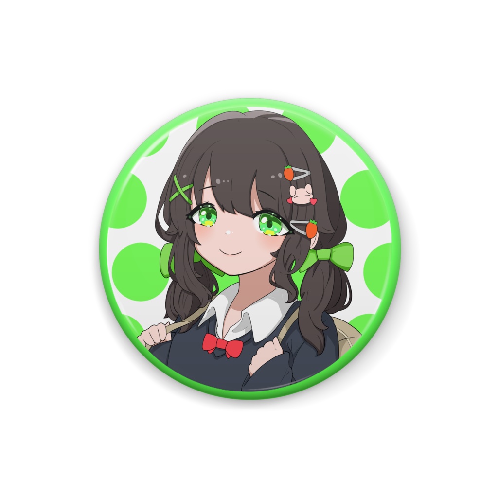 さちえちゃん(缶バッジ)