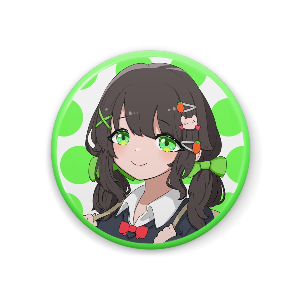 さちえちゃん(缶バッジ)