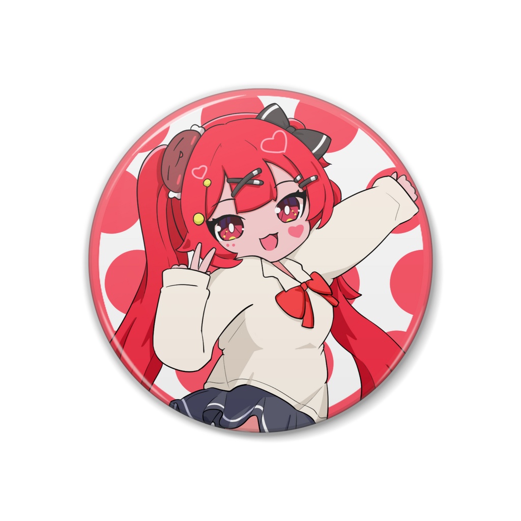 缶バッジ(もえちゃん)