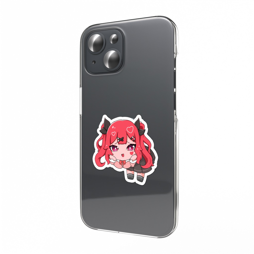 スマホステッカー(もえちゃん)