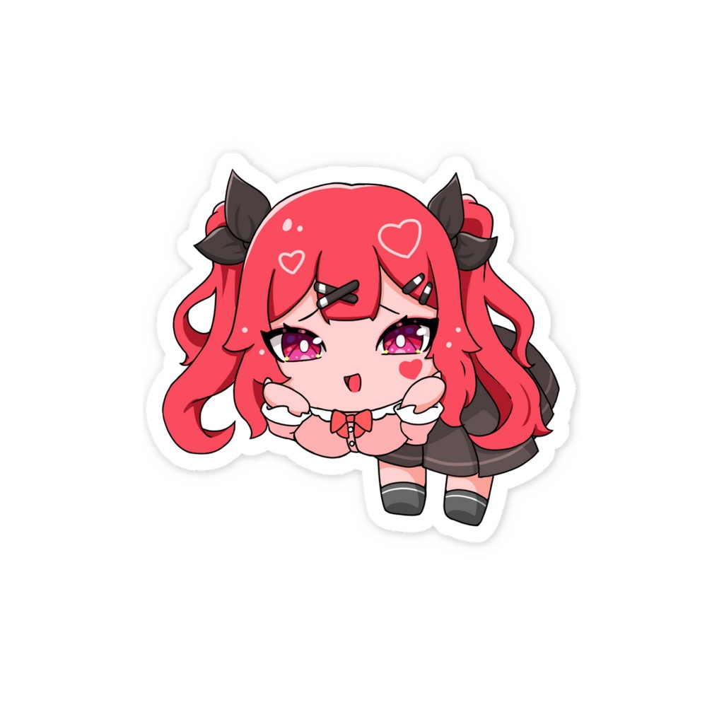 スマホステッカー(もえちゃん)