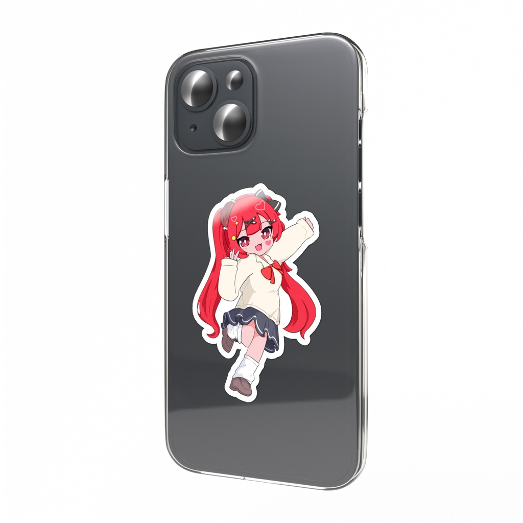 スマホステッカー(もえちゃん)