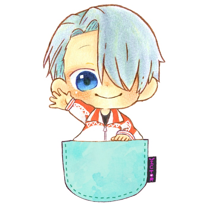 ポッケからこんちは（ヴィクトル・ニキフォロフ（ジャージ））