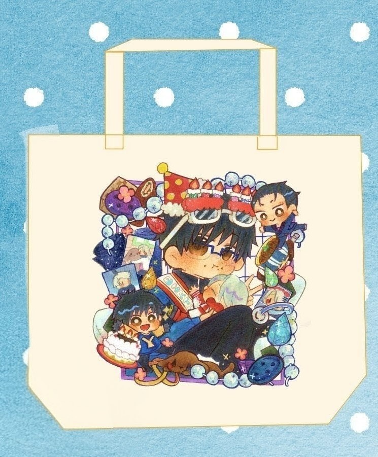 B４サイズトートトートバック（勝生勇利爆誕祭２０２５Ver）