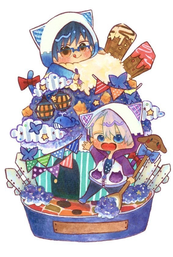 10㌢×10㌢のヴィク勇アクリルスタンドす