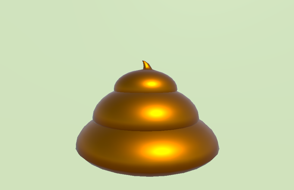 メタリックうんち