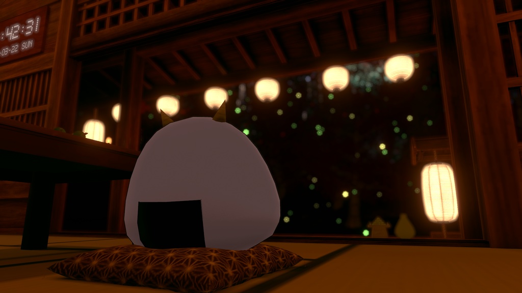 【3Dアバター】オニぎり