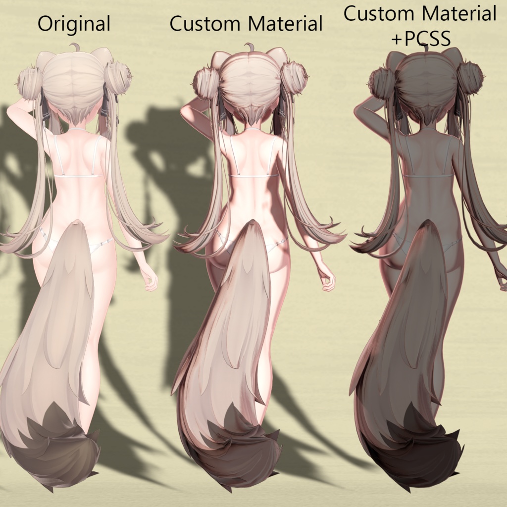 MANUKA用 なんか存在感の出る! LilToon Custom Material Preset