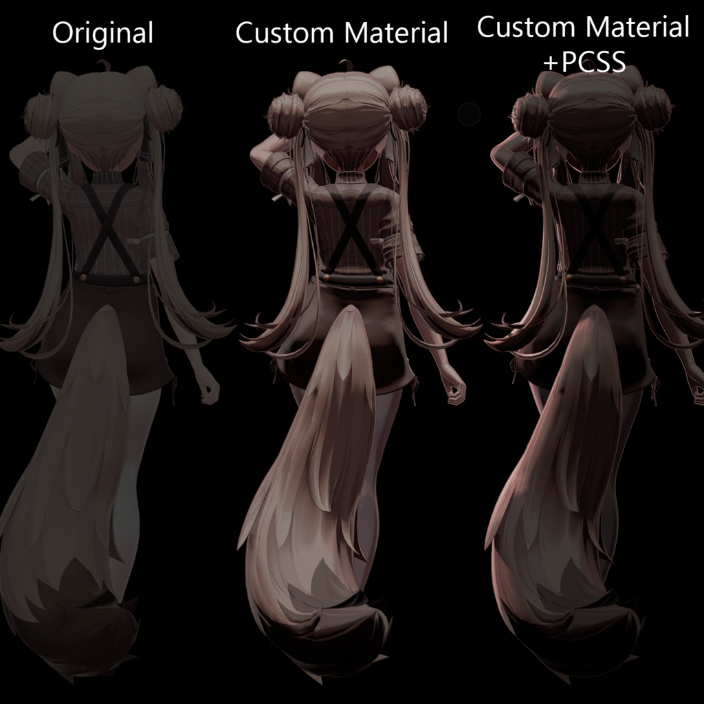 MANUKA用 なんか存在感の出る! LilToon Custom Material Preset