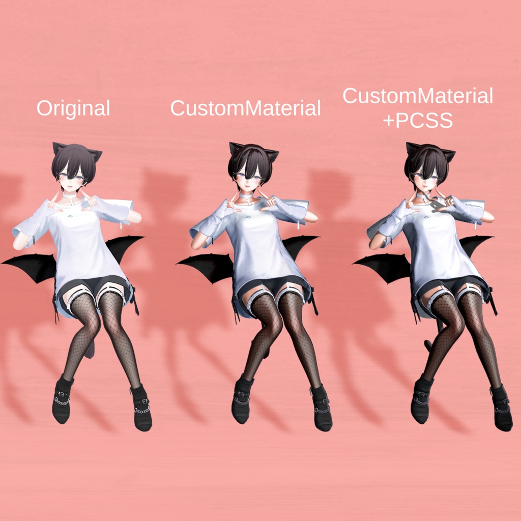 Shinra用 なんか存在感の出る! LilToon Custom Material Preset