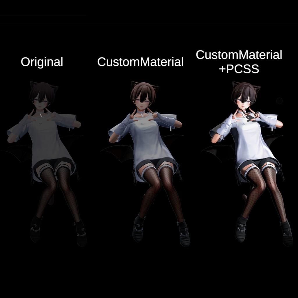 Shinra用 なんか存在感の出る! LilToon Custom Material Preset