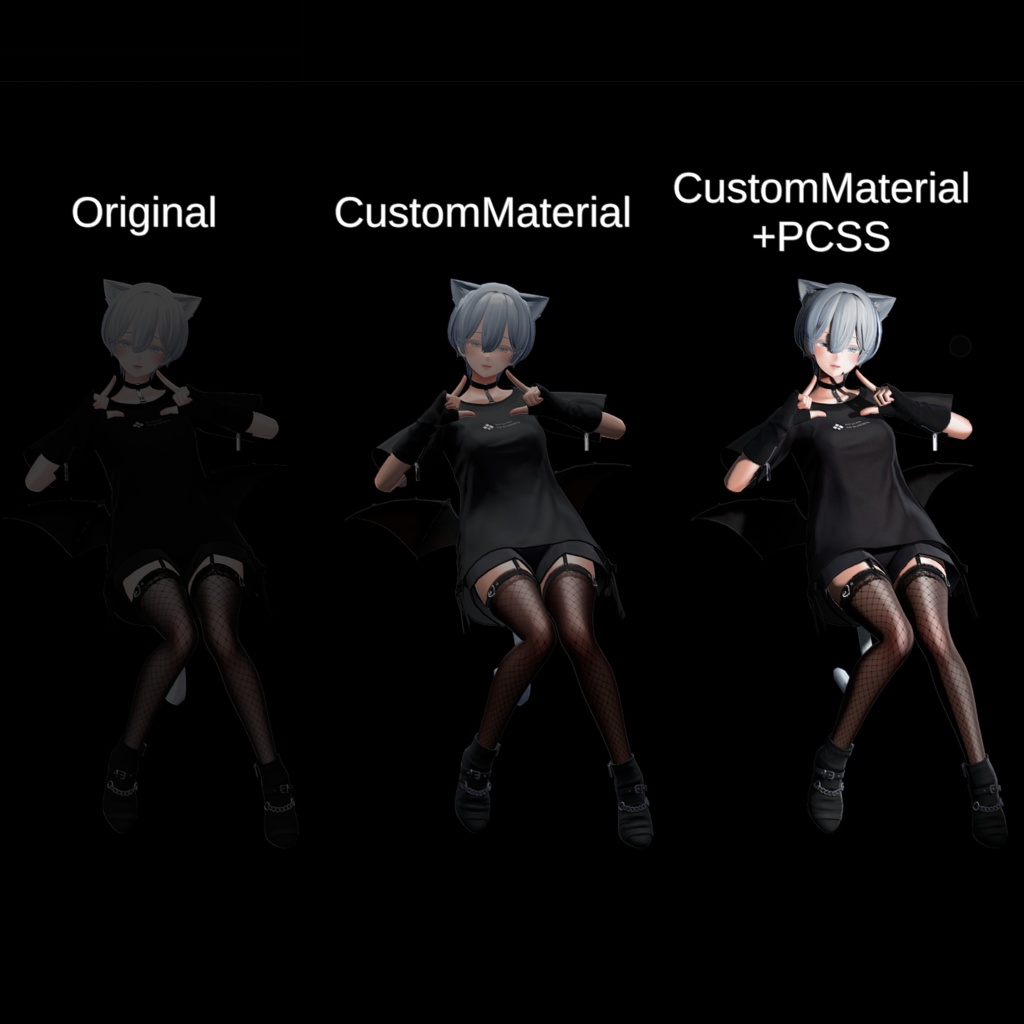 Shinra用 なんか存在感の出る! LilToon Custom Material Preset