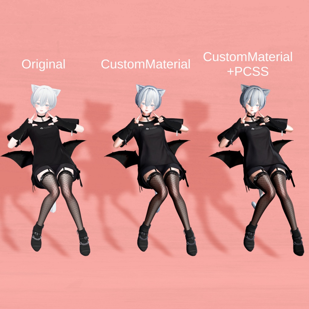 Shinra用 なんか存在感の出る! LilToon Custom Material Preset