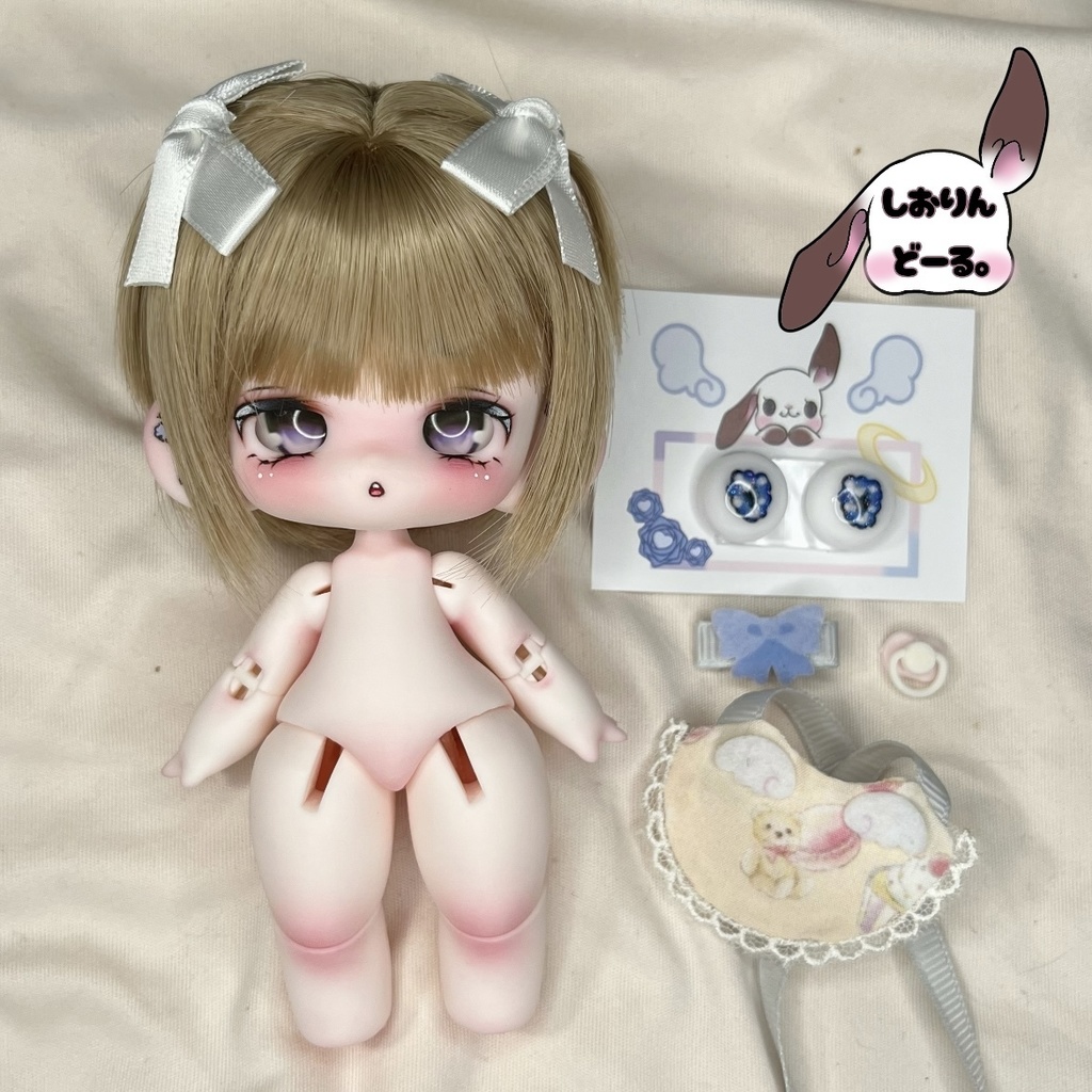【しおりんどーる。】カスタムドール☆ぽてっと天使ちゃん
