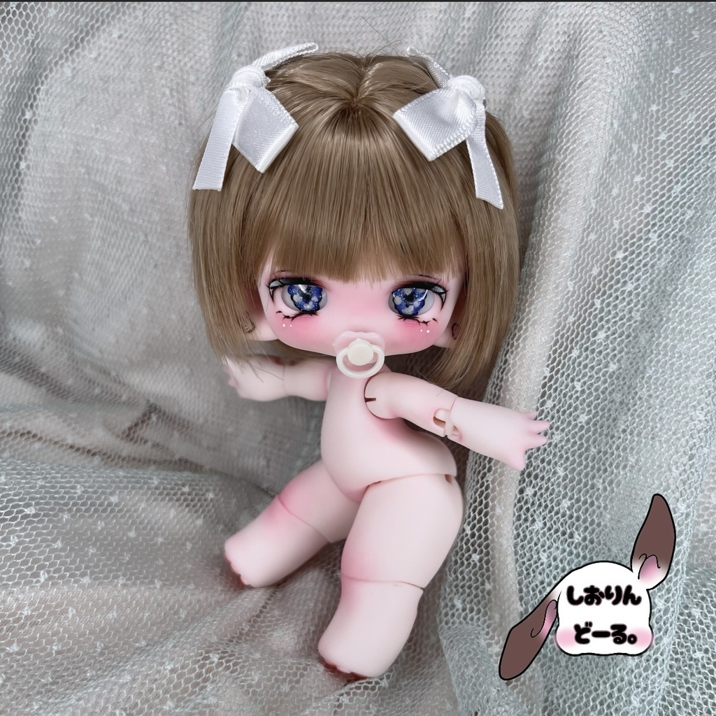 【しおりんどーる。】カスタムドール☆ぽてっと天使ちゃん