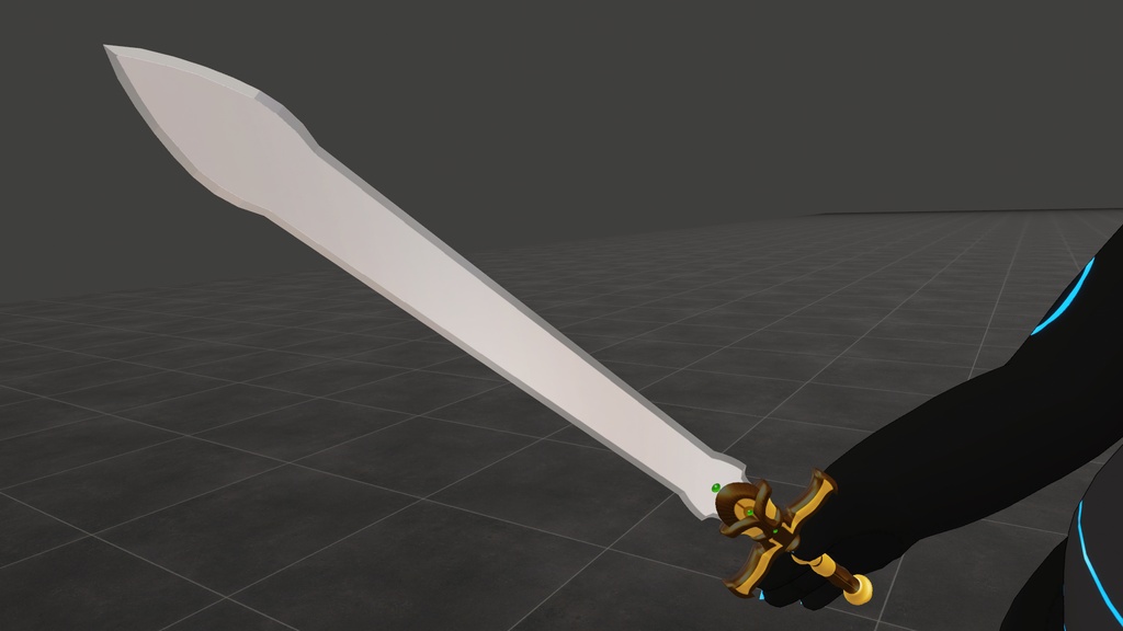 【ファンメイド作品】この剣を使われよ【VRChat向け小道具】