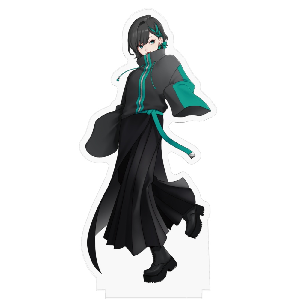 キービジュアルアクリルスタンド 口開けver.