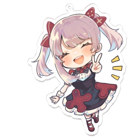 「赤音ほむら1周年記念」アクリルキーホルダーピース