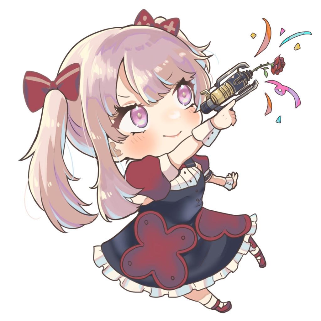 「赤音ほむら1周年記念」アクリルキーホルダーピストル