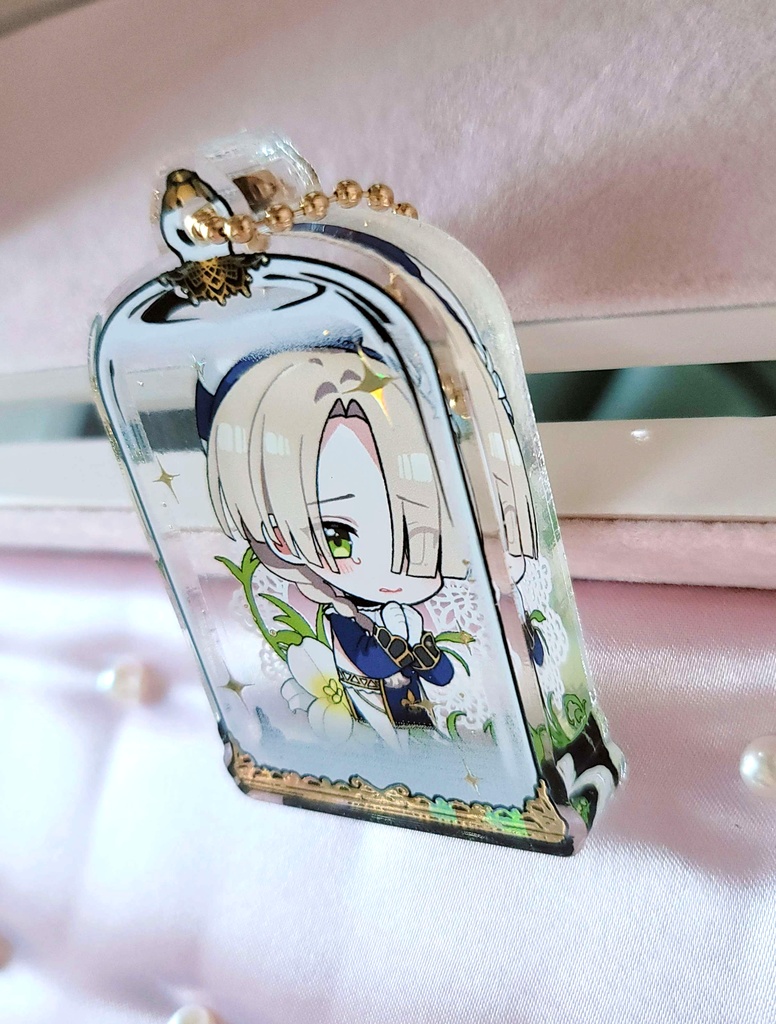 瓶詰めアクリルブロック①【ジャンヌ】試作版