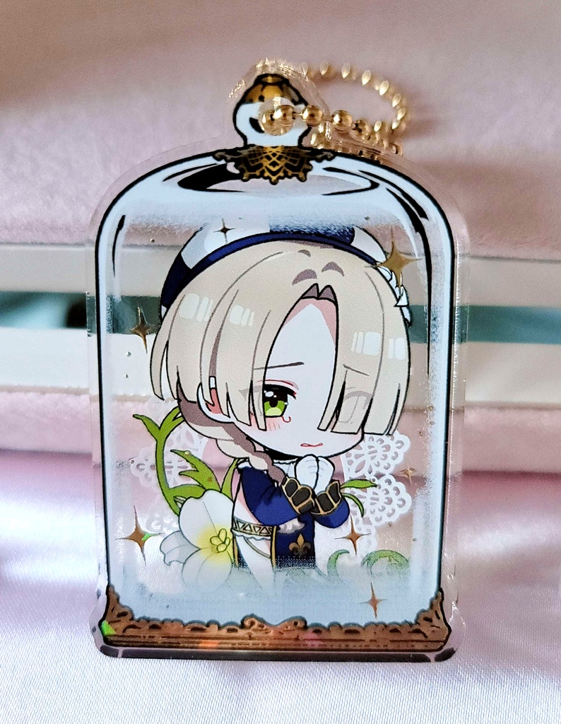 瓶詰めアクリルブロック①【ジャンヌ】試作版