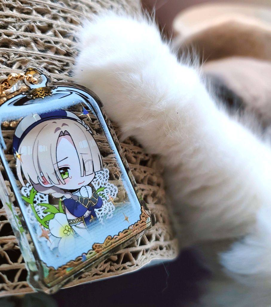 瓶詰めアクリルブロック①【ジャンヌ】試作版