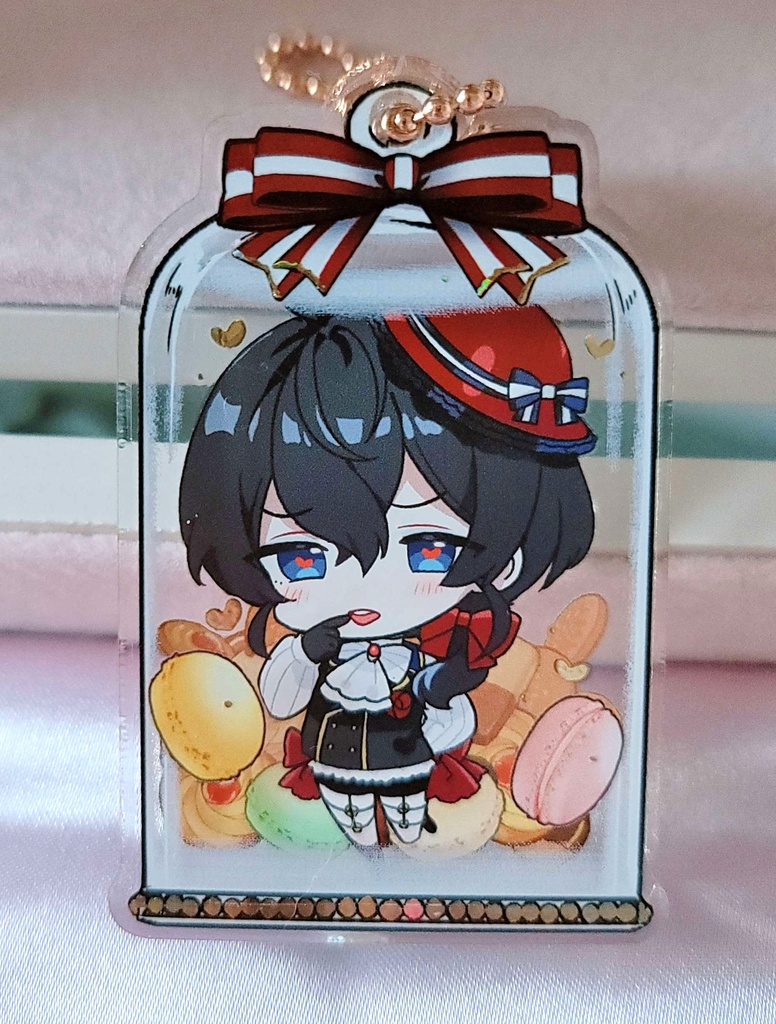   瓶詰めアクリルブロック②【バートリ】試作版