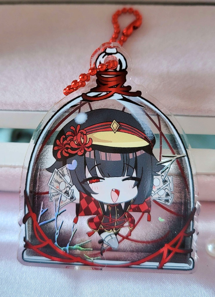   瓶詰めアクリルブロック⑤【シノシマ】試作版