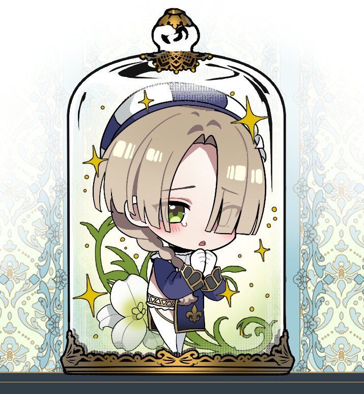 瓶詰めアクリルブロック①【ジャンヌ】多層版