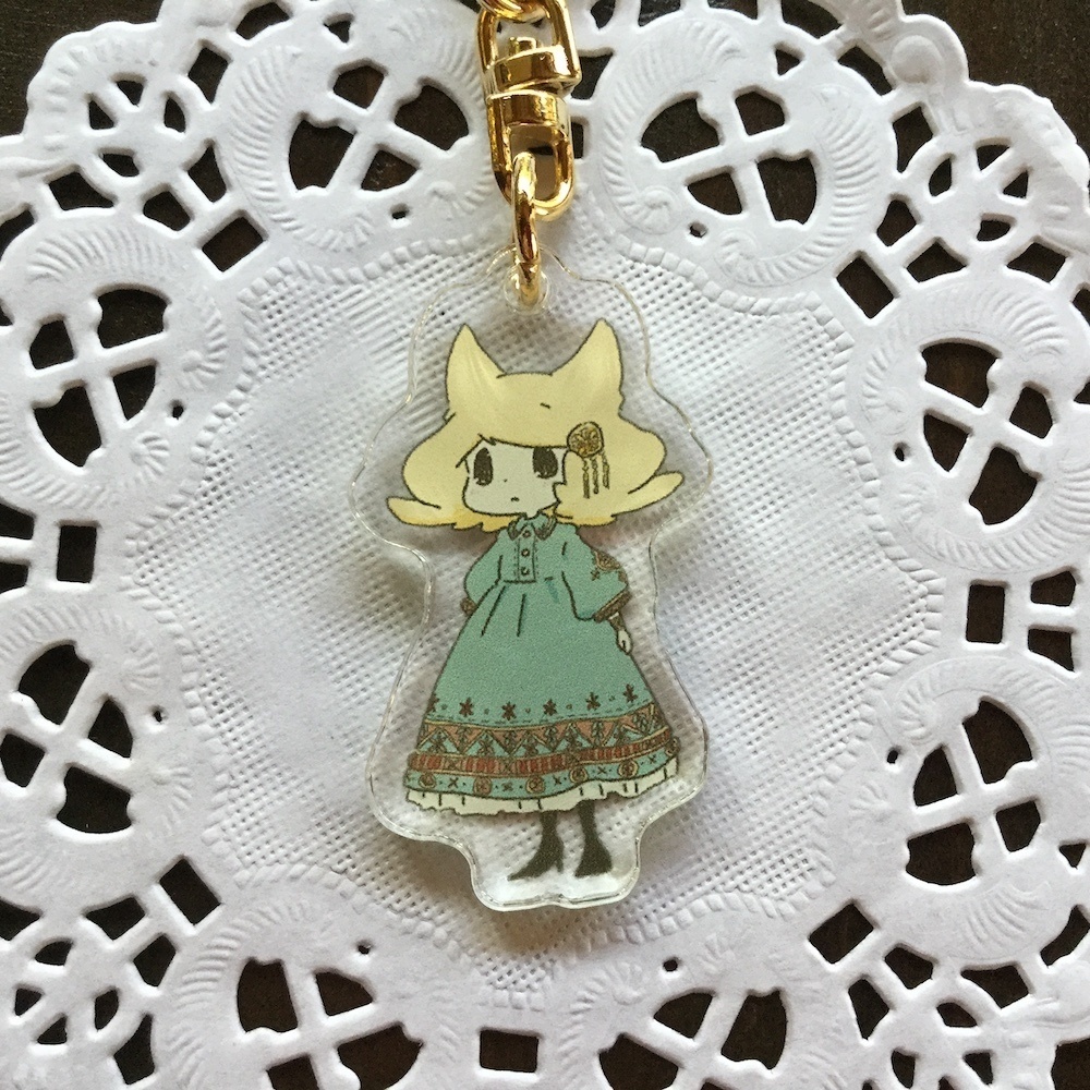 すきねこちゃん アクリルキーホルダー