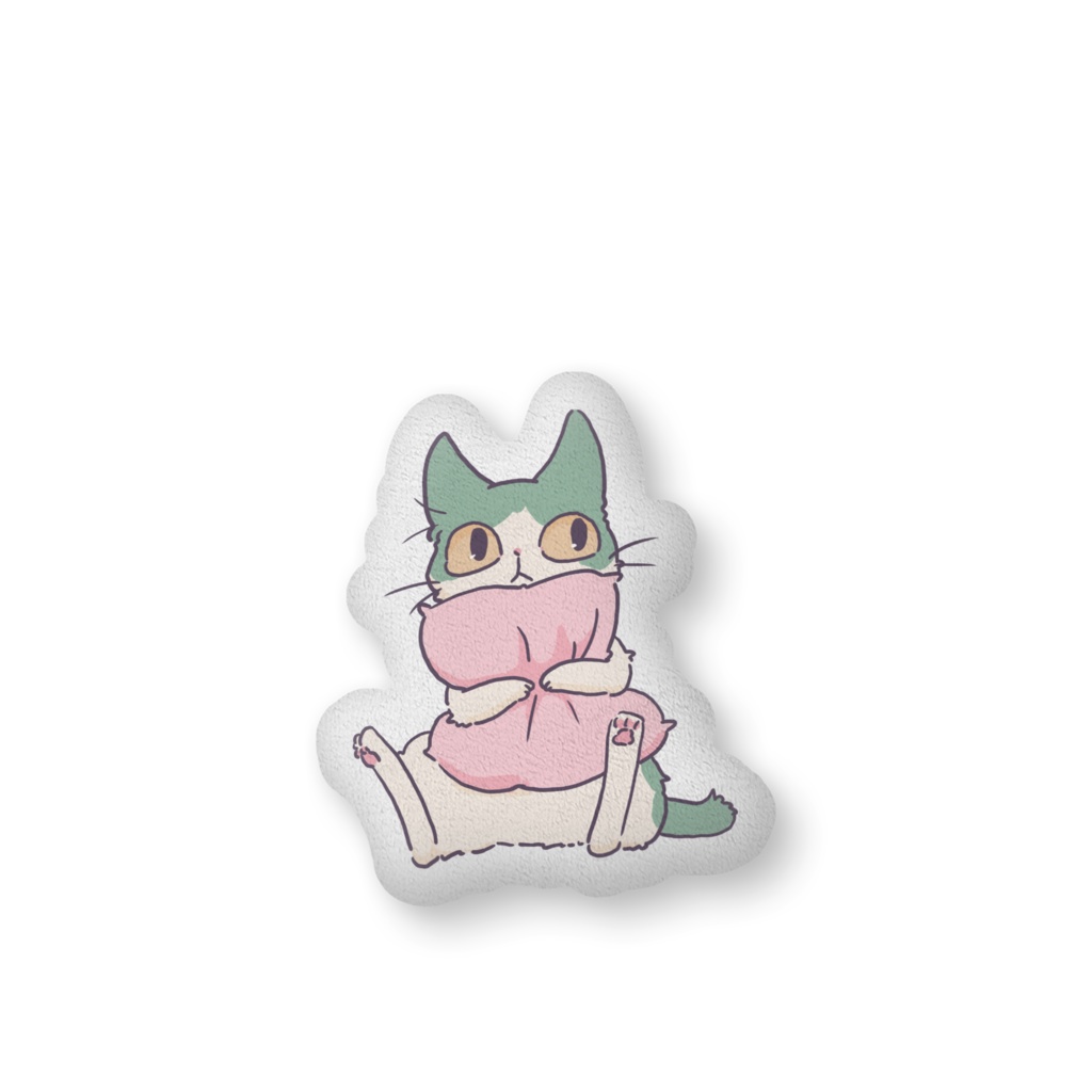 クッション抱っこハチワレのクッション【受注生産】