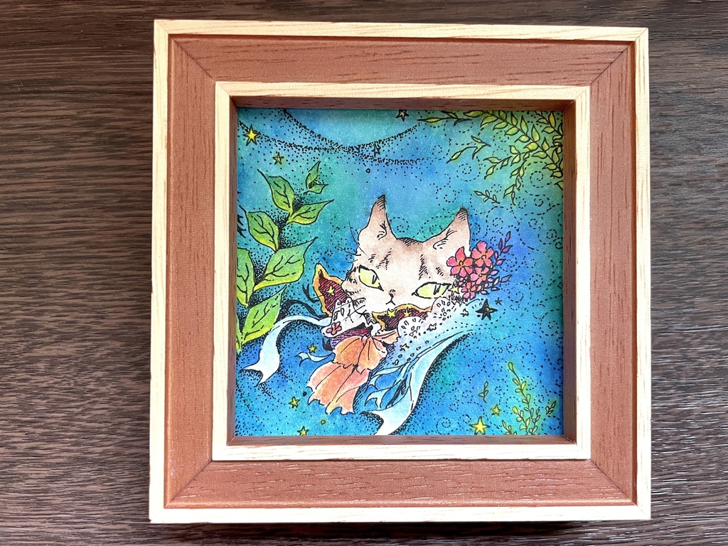 原画「星空のキジトラ」