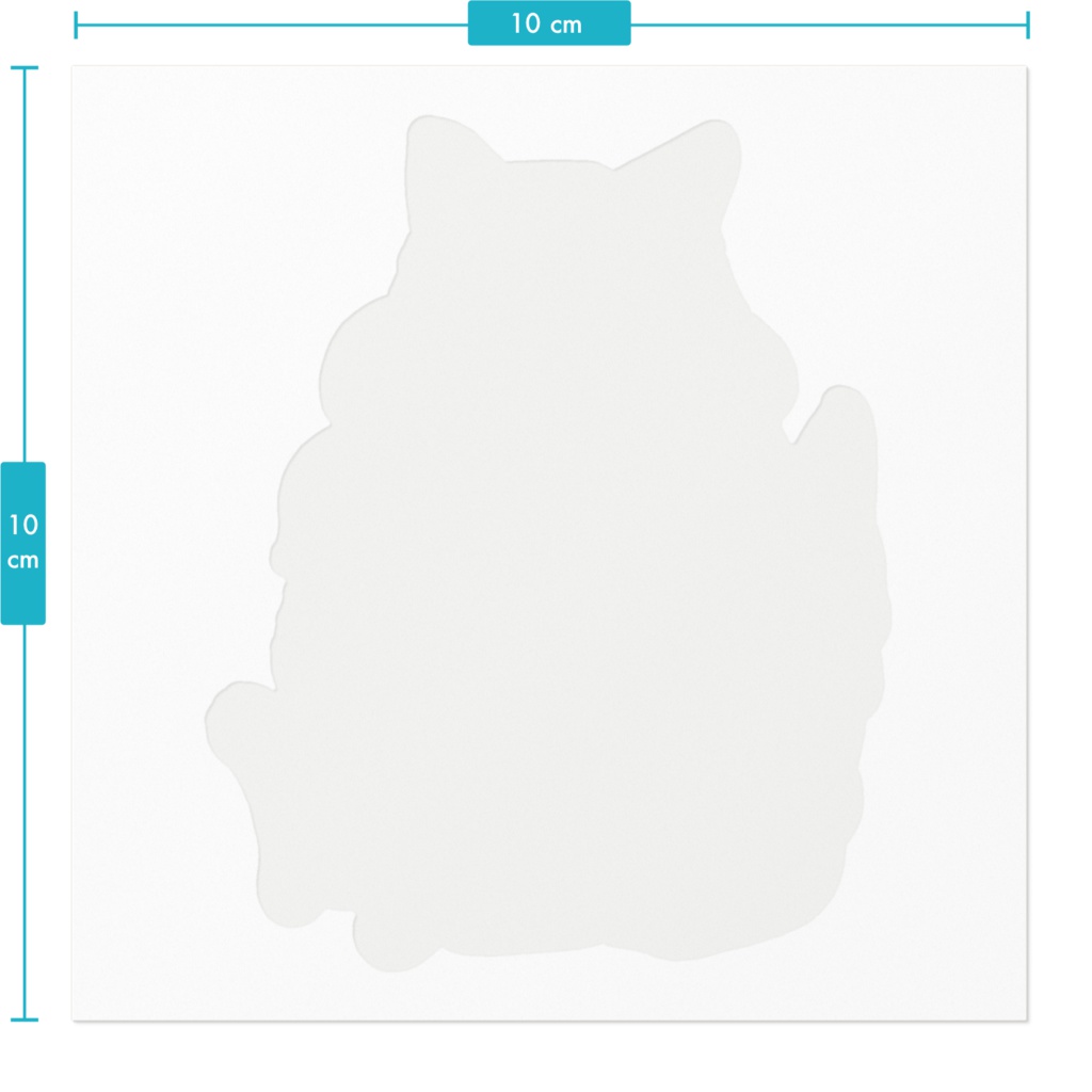 3にゃいステッカー