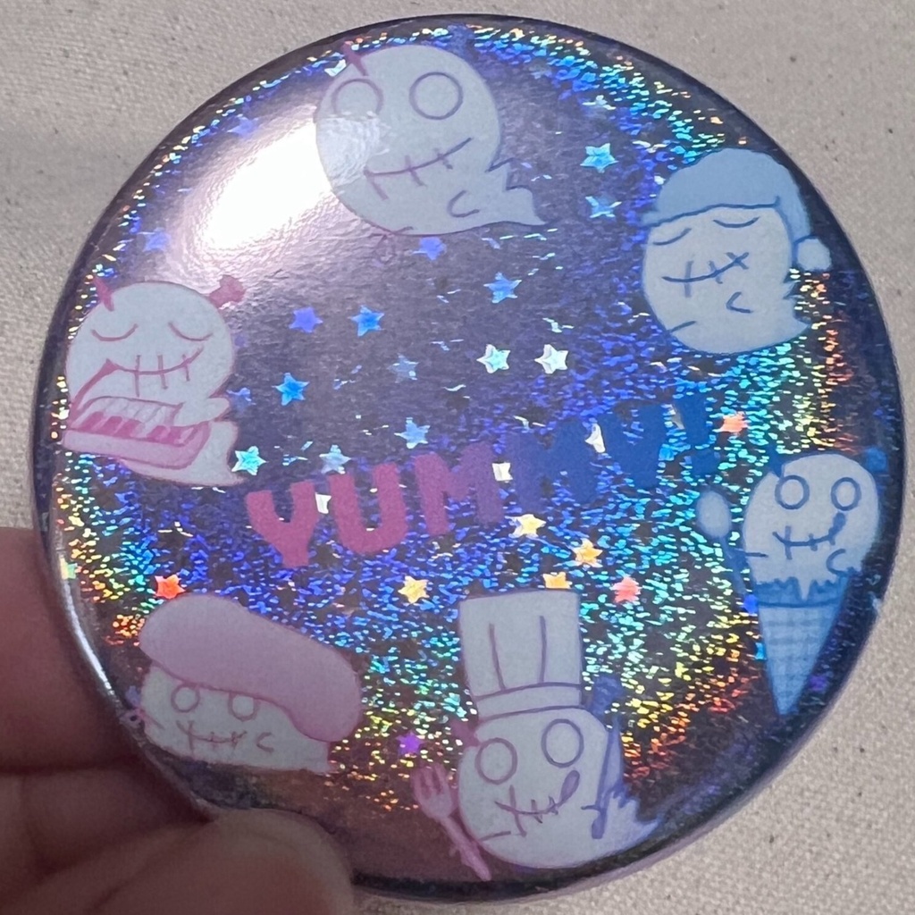 やみートートバッグ(缶バッジ付き)