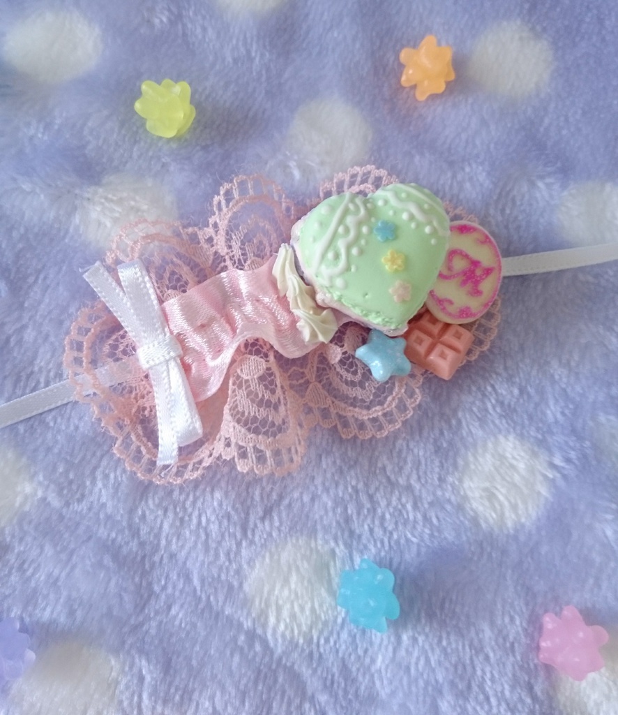 マカロン・ヘッドドレス