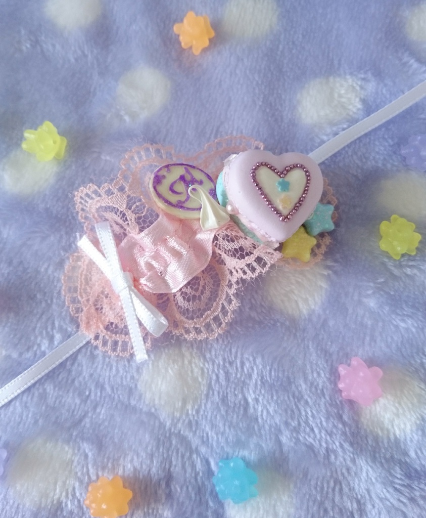 マカロン・ヘッドドレス