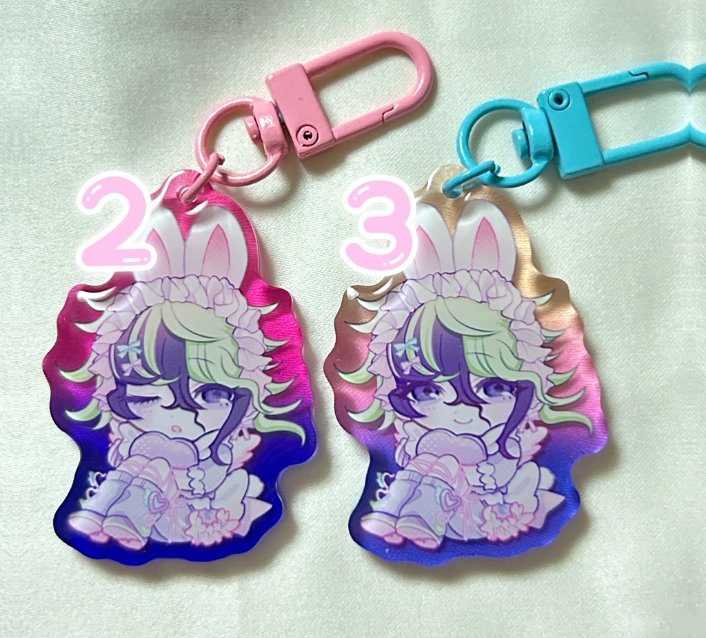 アクリルキーホルダー