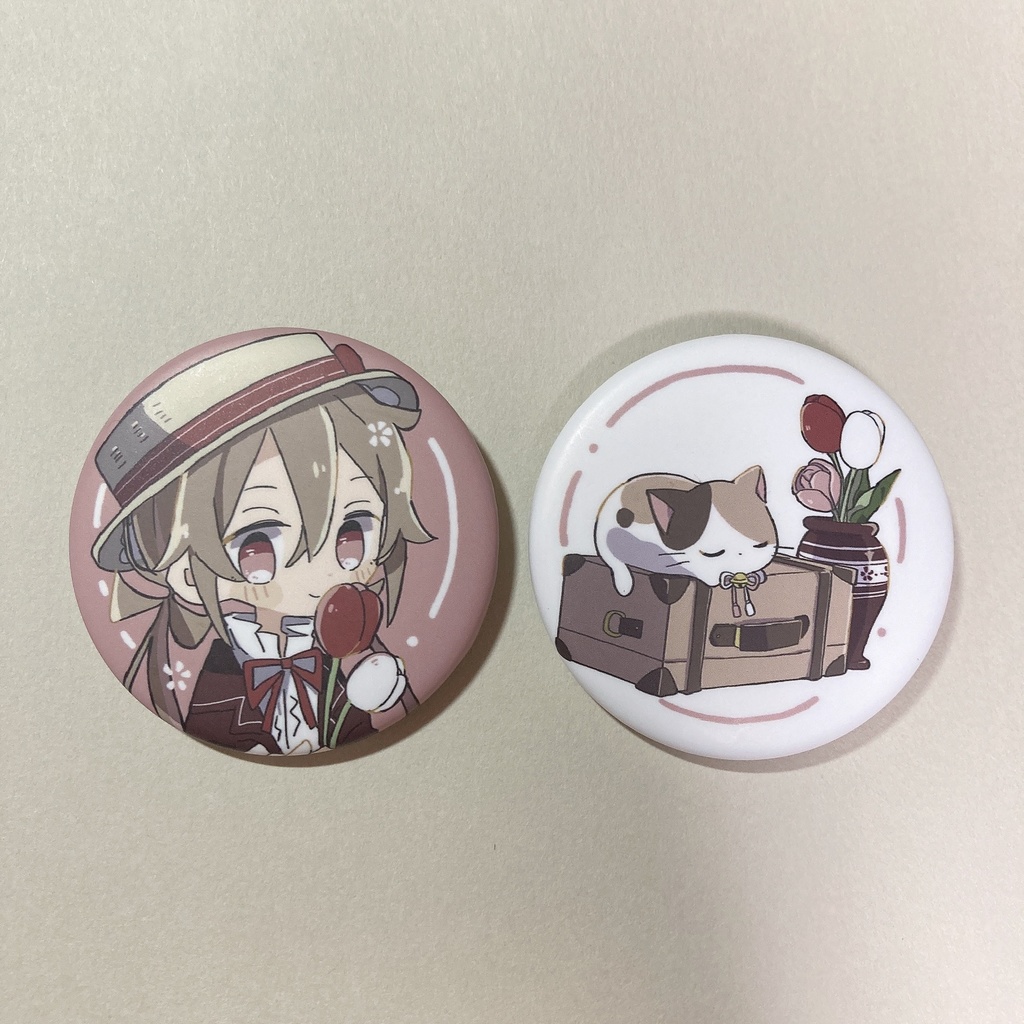 和風ちゃん缶バッジ